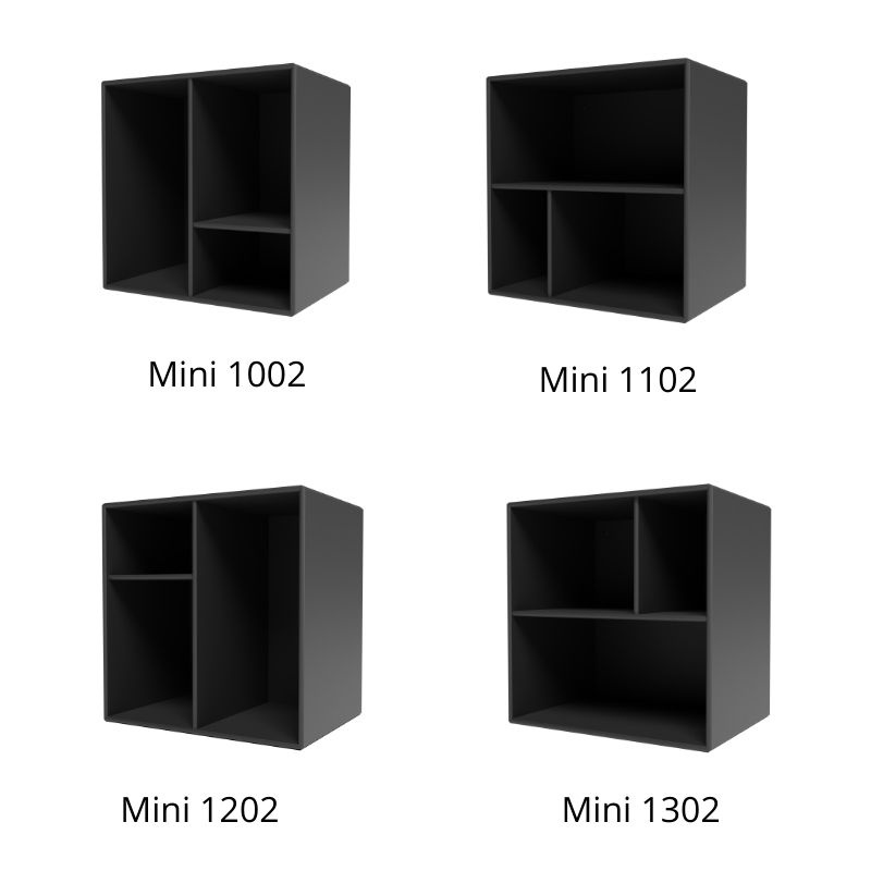 Montana Mini étagère murale - 3 éléments - Montana