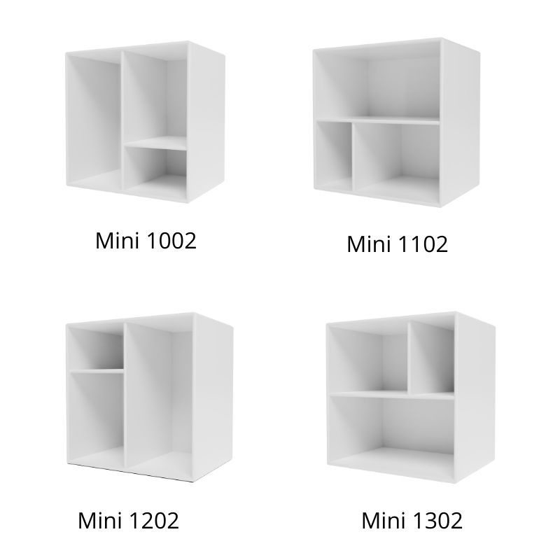 Montana Mini étagère murale - 3 éléments - Montana