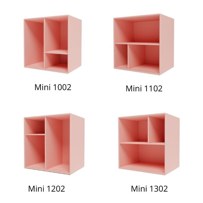 Montana Mini étagère murale - 3 éléments - Montana