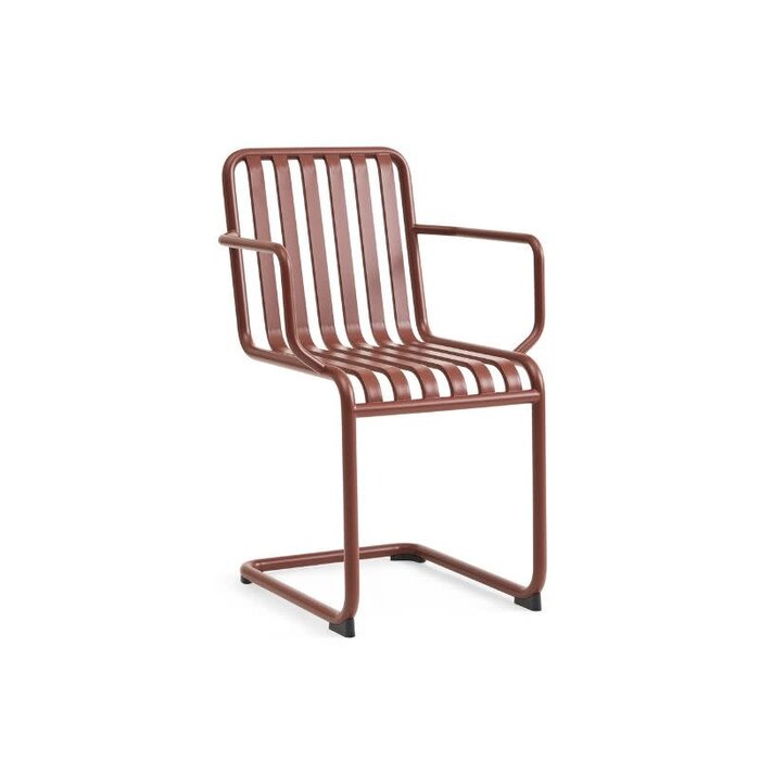 HAY Chaise Palissade à piètement traîneau avec accoudoirs -  HAY