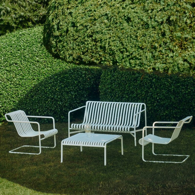 HAY Fauteuil lounge Palissade à piètement traîneau - HAY