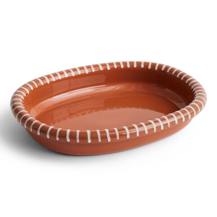 HAY Barro Oval Dish - Large - HAY