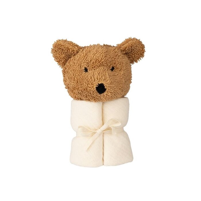 Wooly organic Mousseline deken met zachte knuffel - Wooly organic