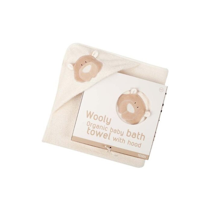 Wooly organic Cape de bain bébé - Wooly organic