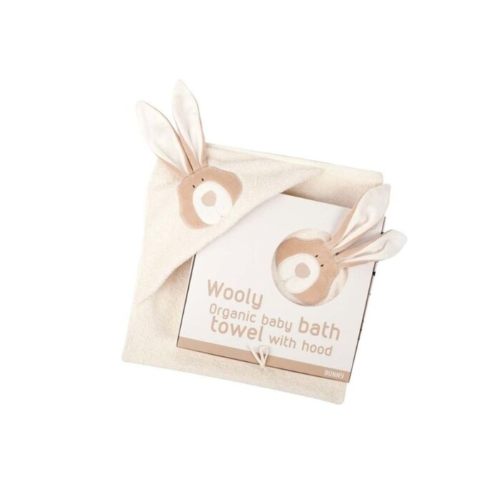 Wooly organic Baby badhanddoek - Wooly organic