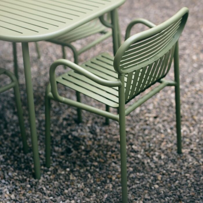 Petite Friture  Week-end garden chair with armrests - Petite Friture