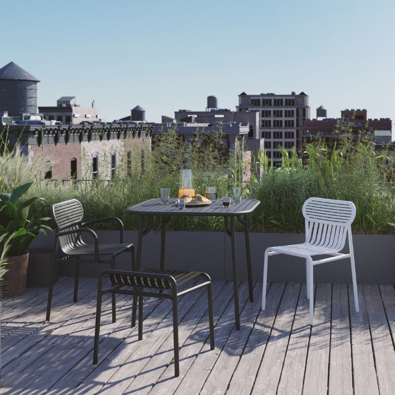 Petite Friture  Week-end square table 85x85 - Petite Friture