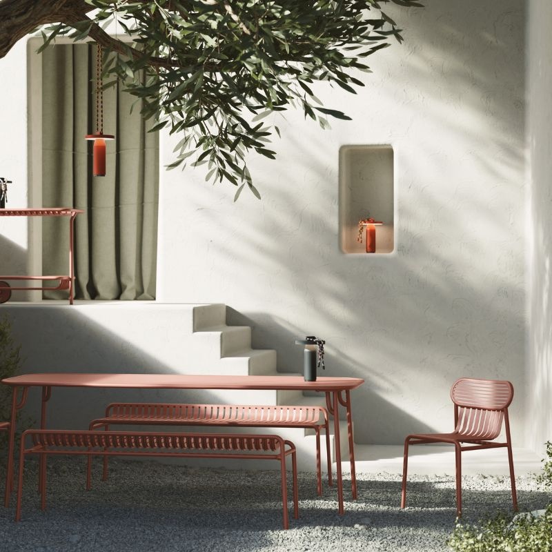 Petite Friture Week-end backless bench - Petite Friture