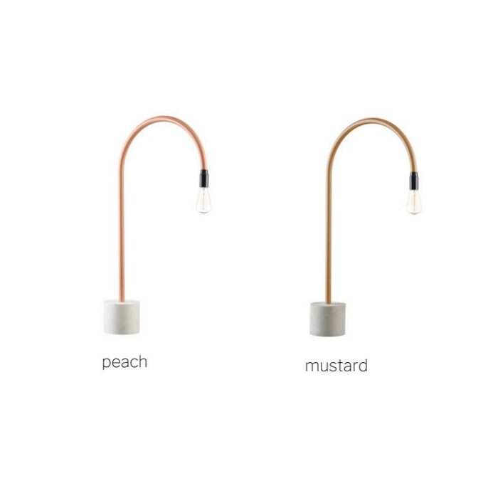 bultin Bul035 lampe de table - concrete grey base