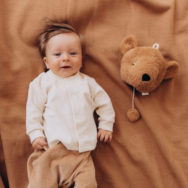 Wooly organic Boîte à musique teddy - Wooly organic