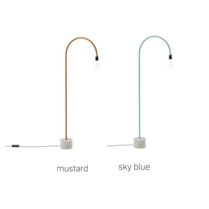 bultin Bul045 vloerlamp h1400 - concrete grey base