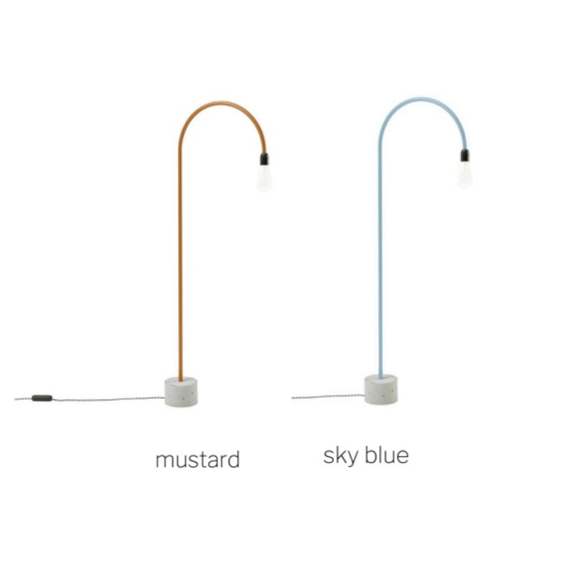 bultin Bul045 vloerlamp h1400 - concrete grey base