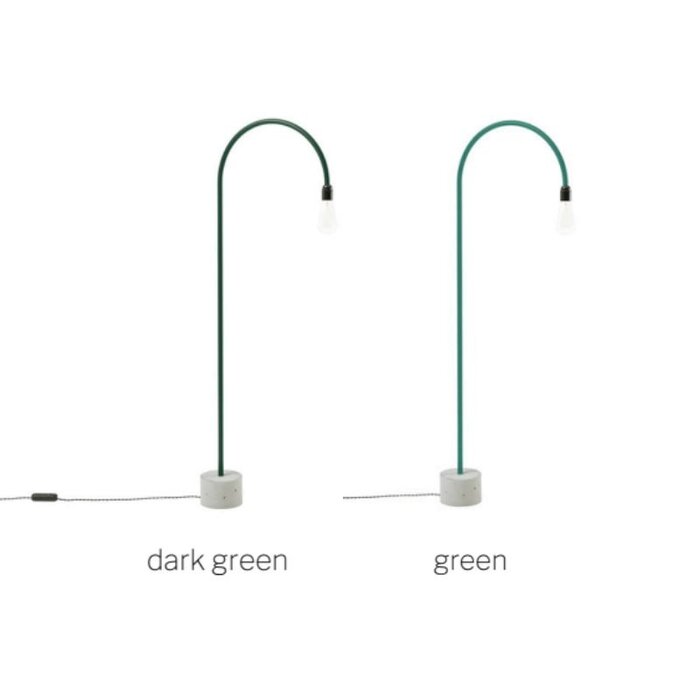 bultin Bul045 lampadaire h1400 - concrete grey base