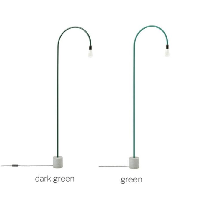 bultin bul055 lampadaire h1400 - concrete grey base