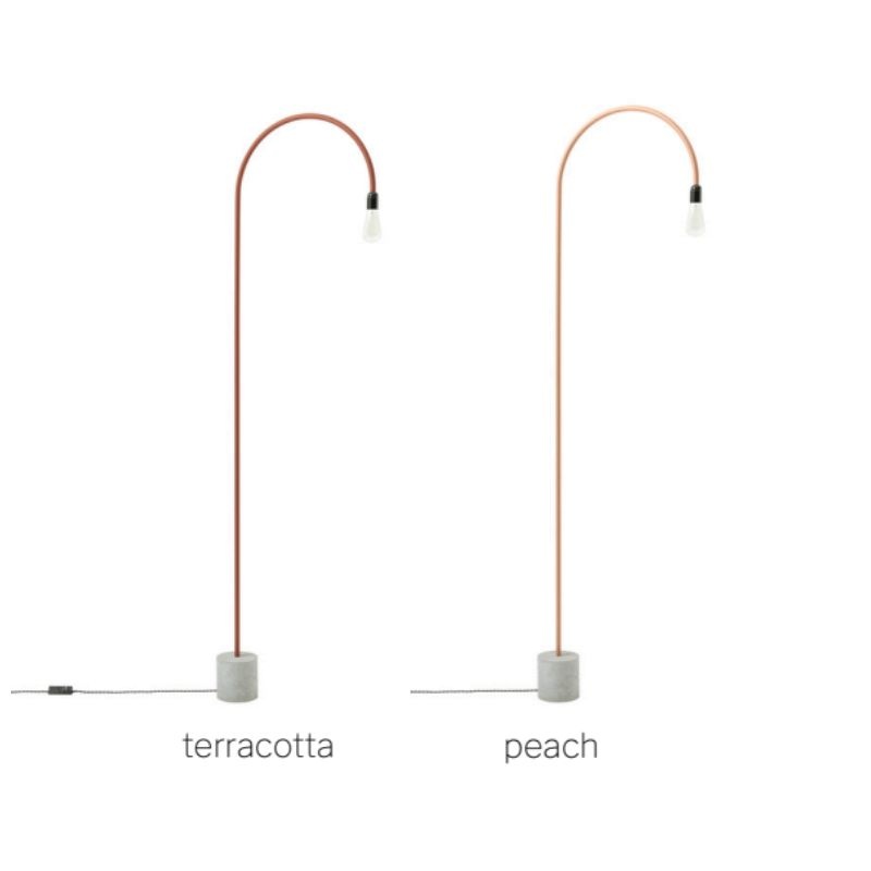 bultin bul055 vloerlamp h2100 - concrete grey base