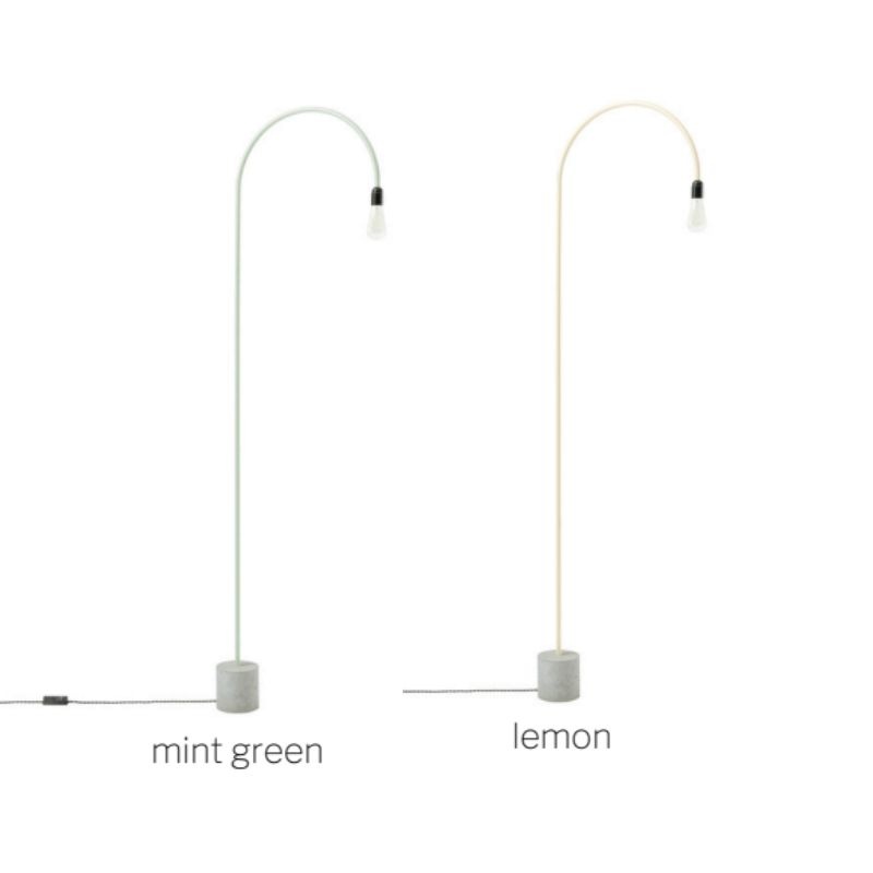 bultin bul055 vloerlamp h2100 - concrete grey base