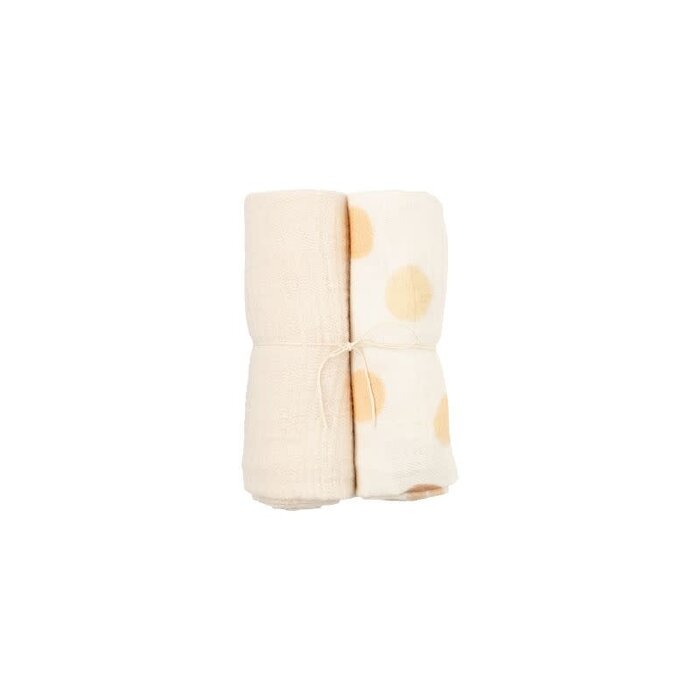 Wooly organic Langes en mousseline - lot de 2 -  Wooly organic