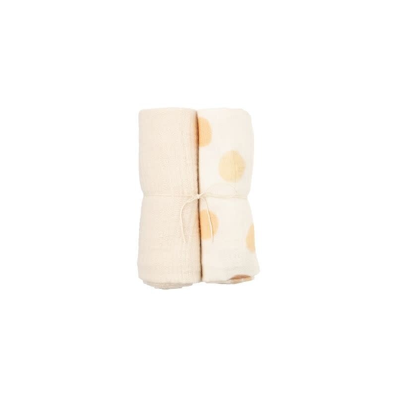 Wooly organic Langes en mousseline - lot de 2 - Wooly organic