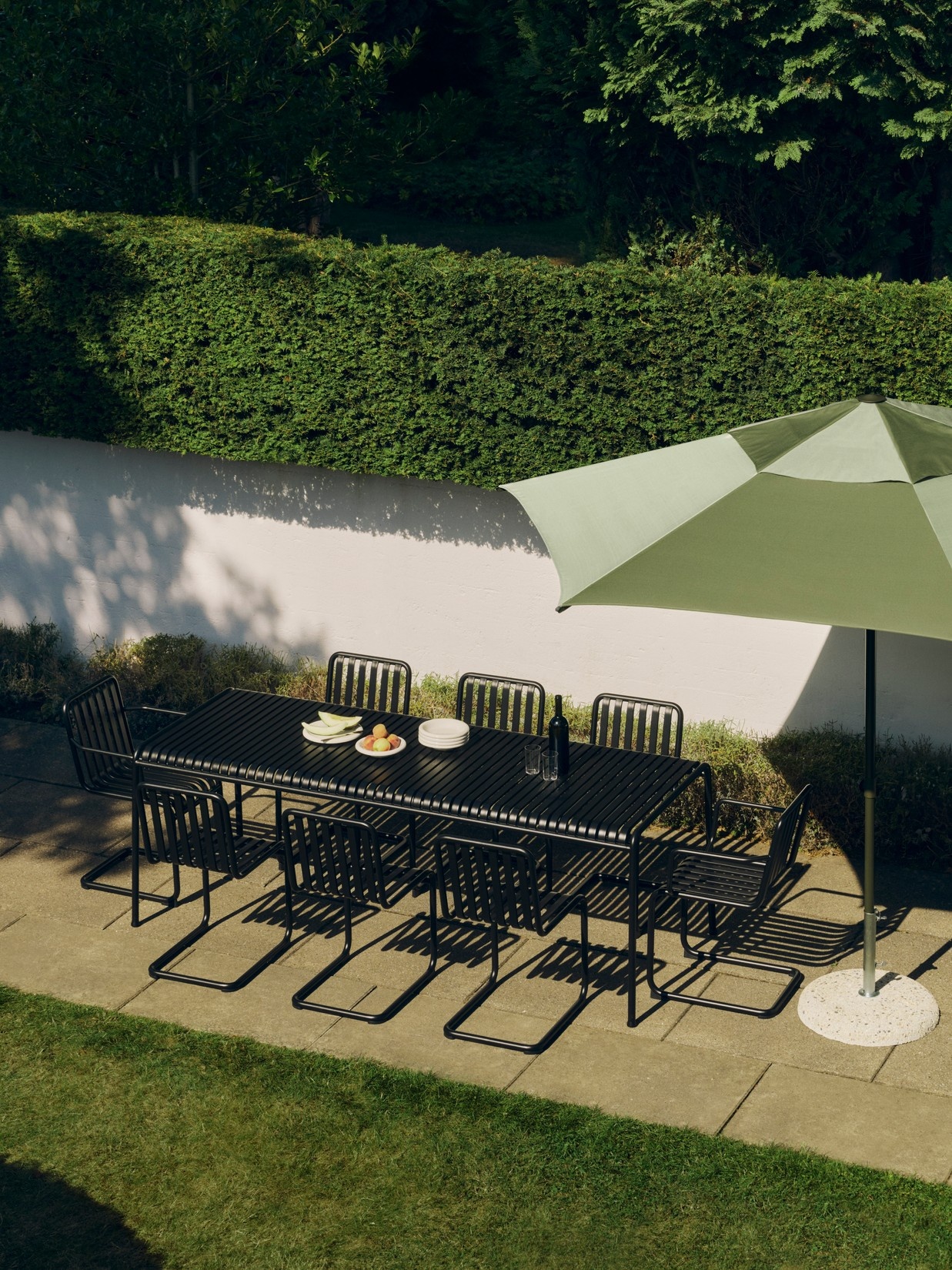 HAY Parasol Hexagon Terrazza - Ø300 - HAY