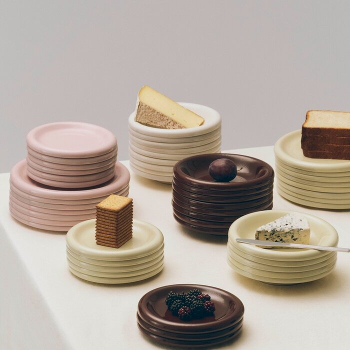 HAY Barro Assiette Ø24 cm (Set de 2) - HAY