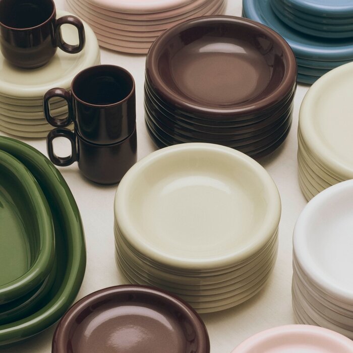 HAY Barro Plate Ø24 cm (Set van 2) - HAY