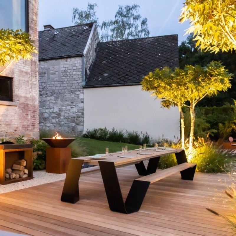 Extremis Hopper picknicktafel - Iroko - Extremis