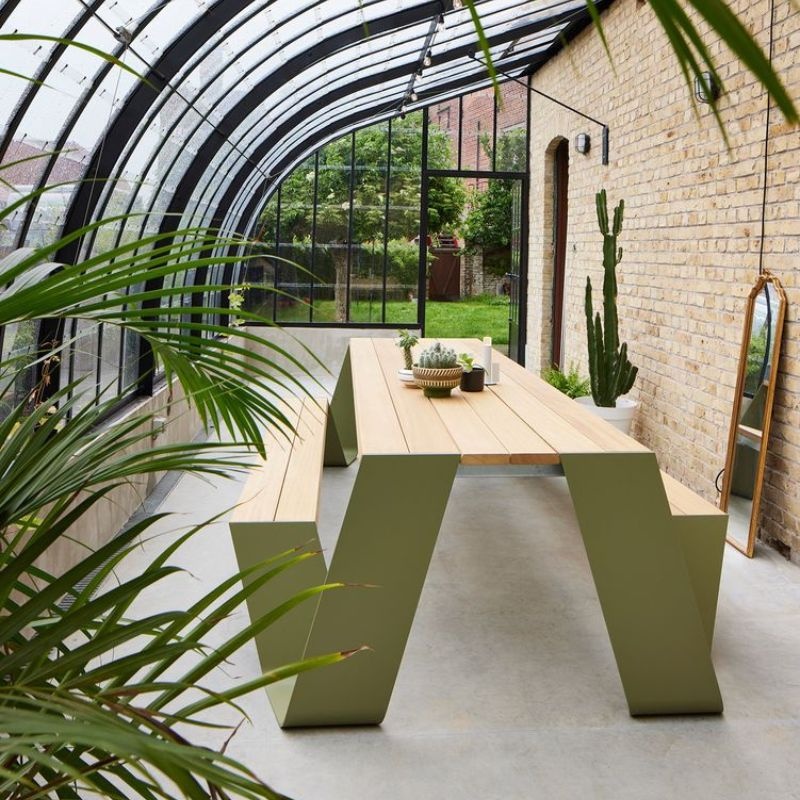 Extremis Hopper picknicktafel - Iroko - Extremis