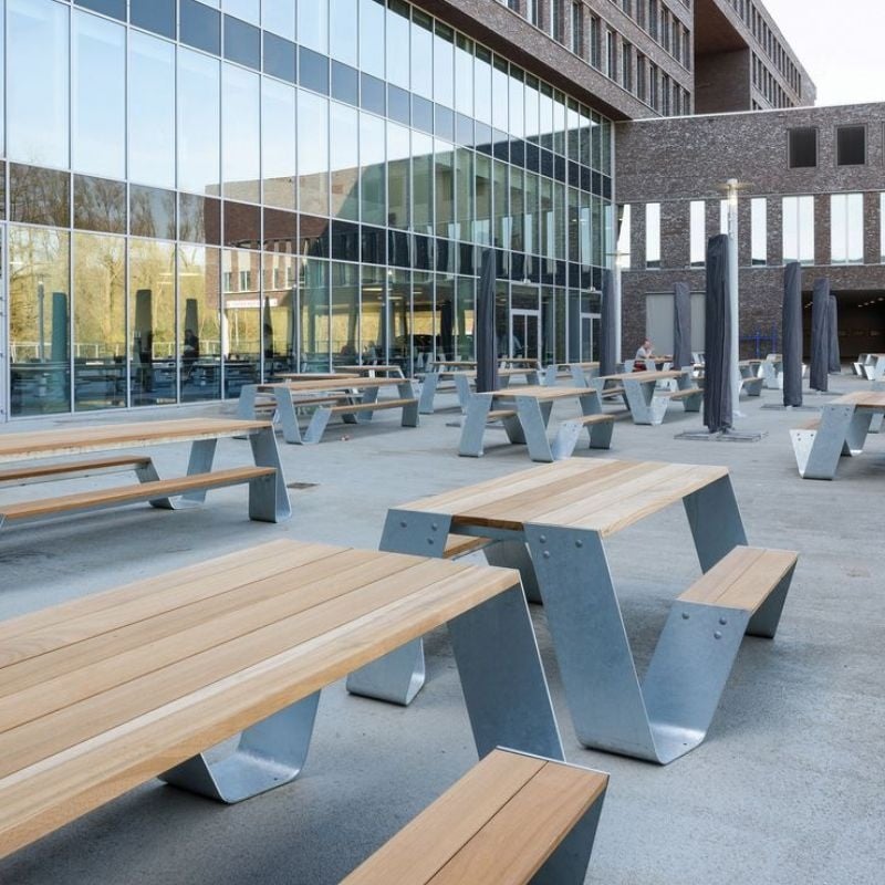 Extremis Hopper picnictafel - Iroko - Extremis