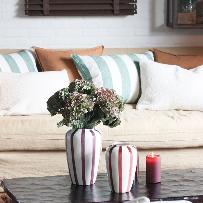 Val Pottery Funky Flower Vaas Medium - Ø6,5 x H17 cm - Val Pottery