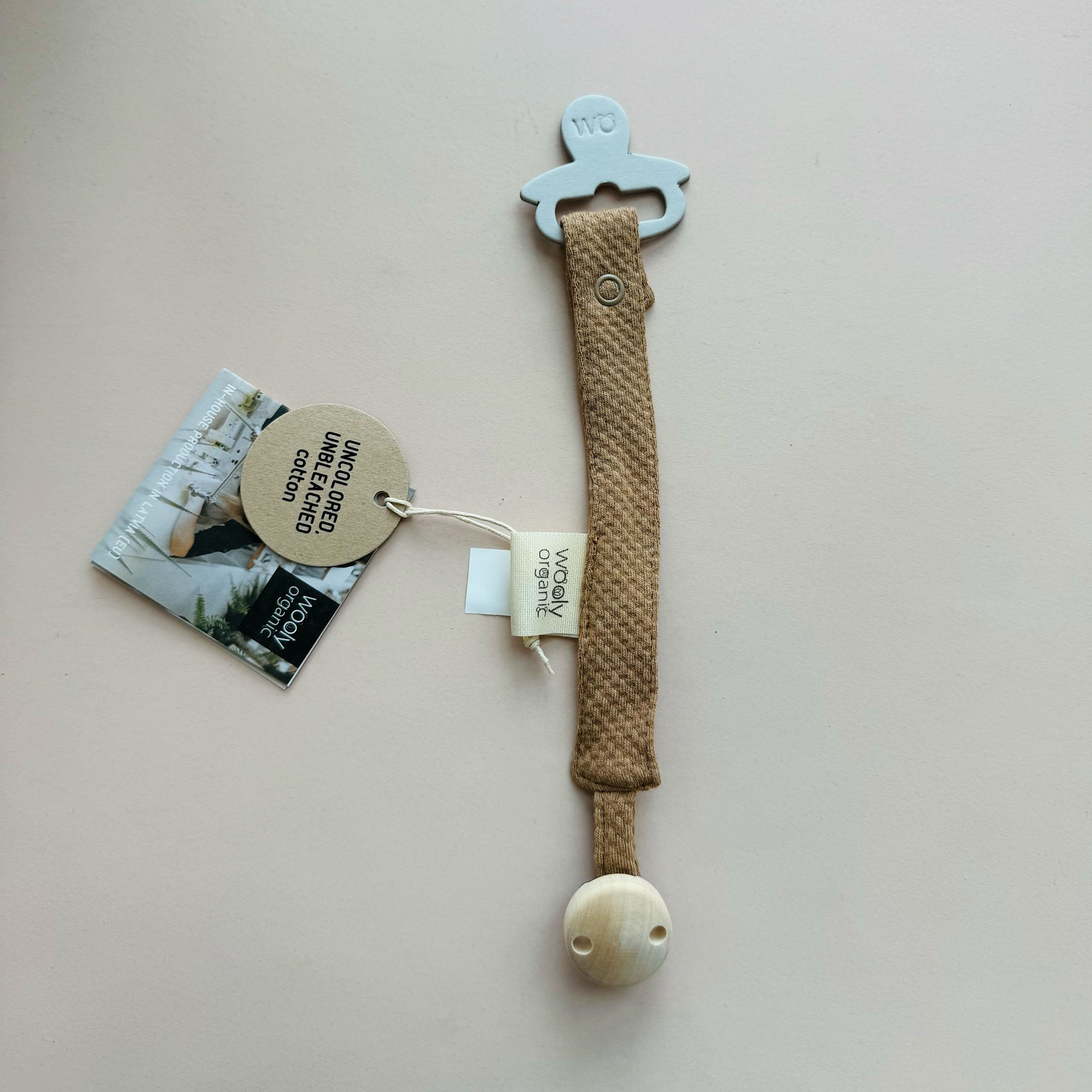 Wooly organic Fopspeenclip - Wooly organic