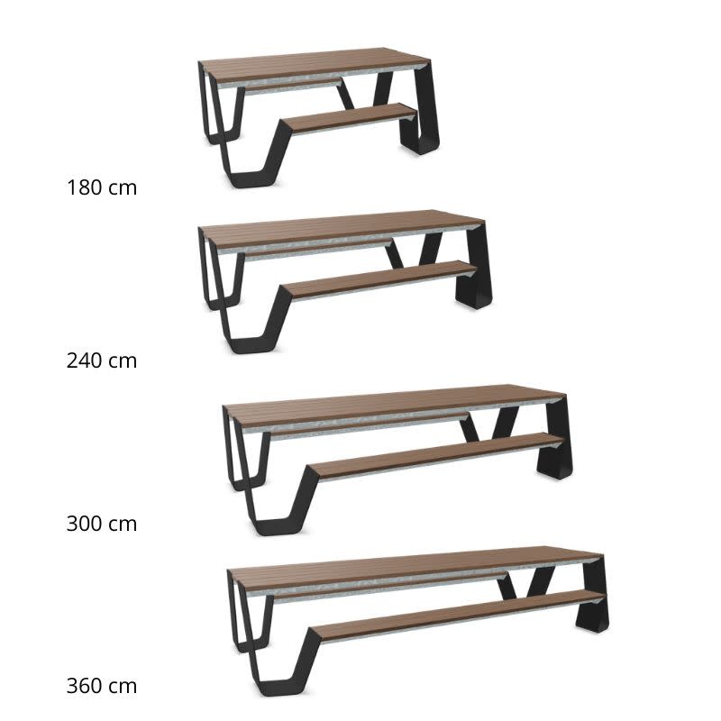 Extremis Hopper picknicktafel - Hellwood - Extremis