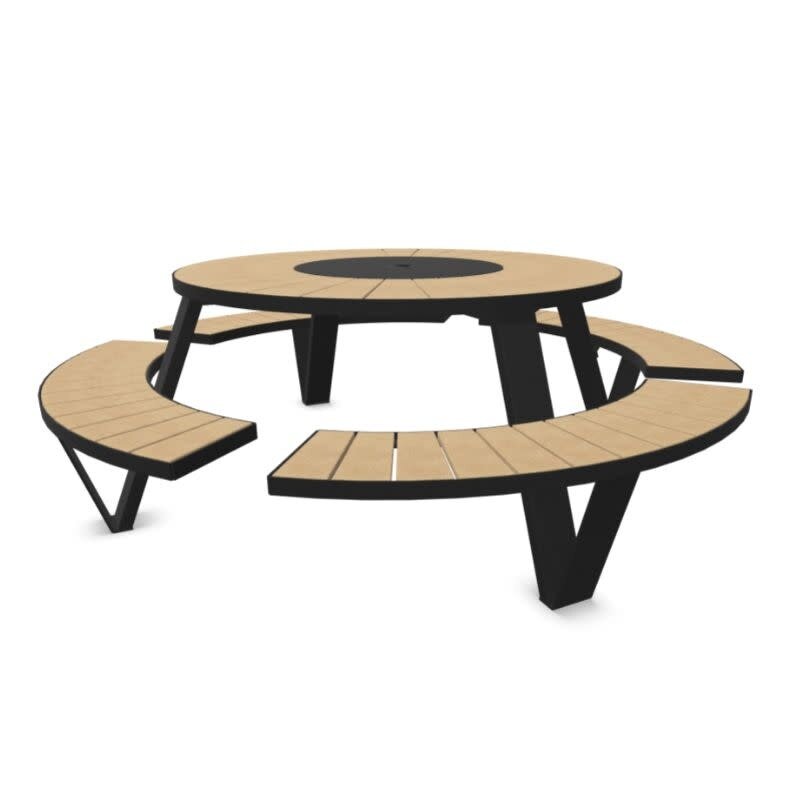 Extremis Table de pique-nique Pantagruel - Iroko - Extremis