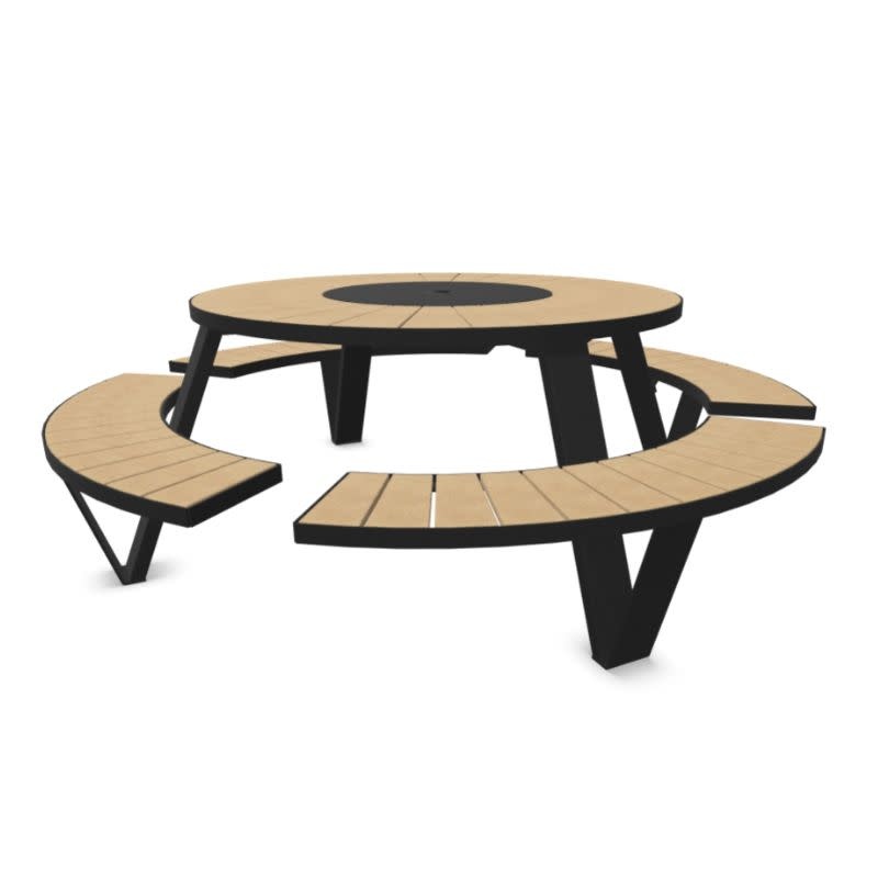 Extremis Pantagruel picknicktafel - Iroko - Extremis