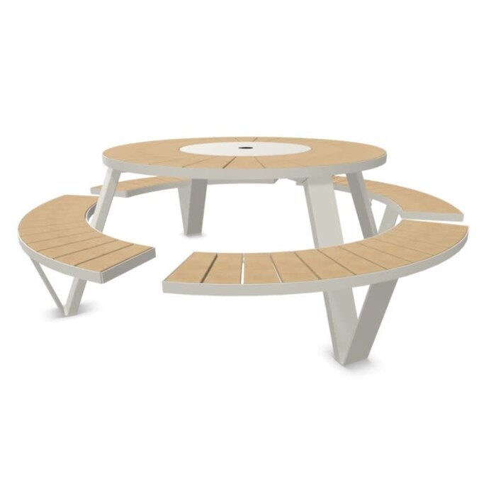 Extremis Table de pique-nique Pantagruel - Iroko - Extremis