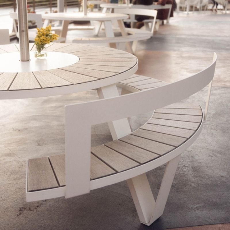 Extremis Table de pique-nique Pantagruel - Iroko - Extremis