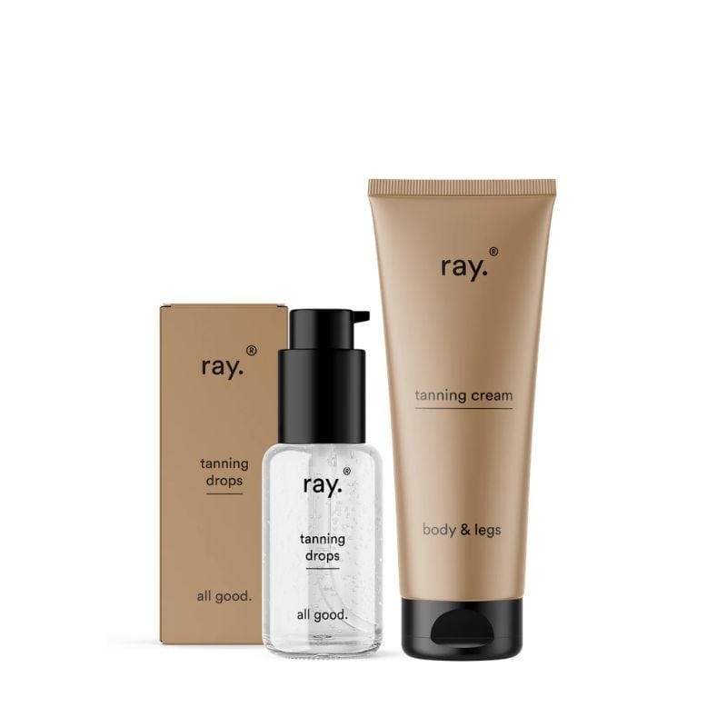 Ray Tanning drops 30 ml + GRATIS Tanning cream - Ray
