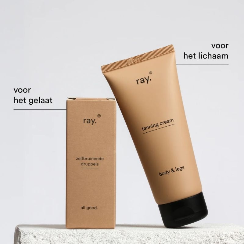 Ray Tanning Drops 30 ml + Crème Autobronzante GRATUITE - Ray