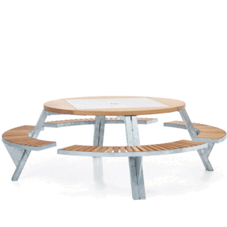 Extremis Table de pique-nique Gargantua