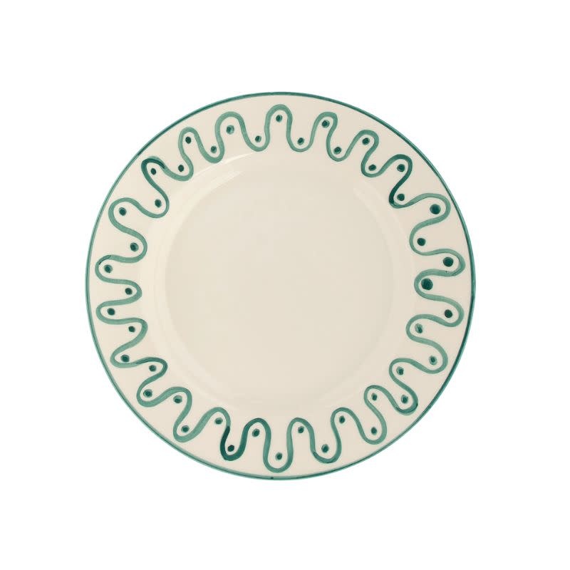 Anna + Nina Assiette Ø26,5 cm - Leaf Green - Anna+Nina