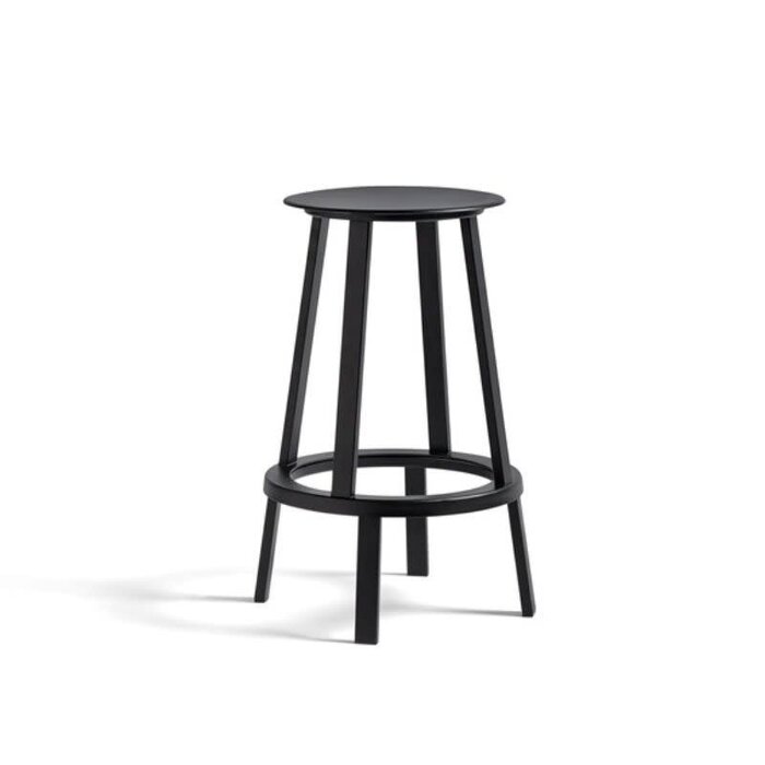 HAY Tabouret Revolver Stool  - powder coated steel frame