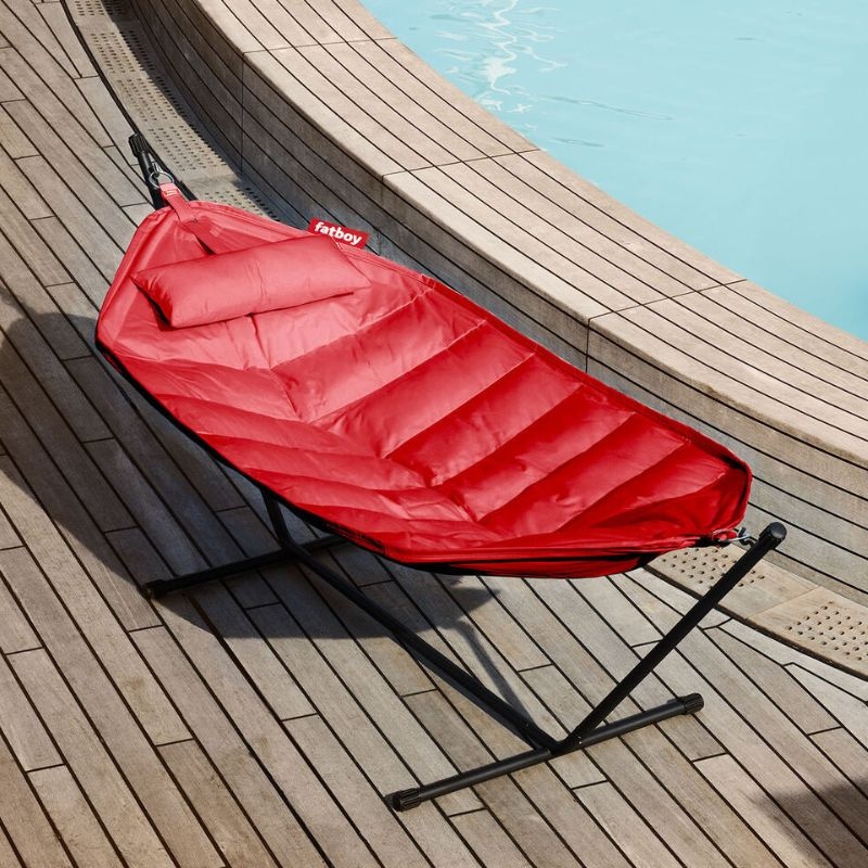 Fatboy Headdemock Superb (cadre noir) + coussin - Fatboy