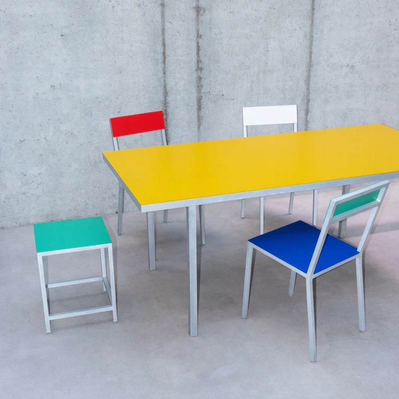 Valerie Objects Alu Dining Table M - Muller Van Severen