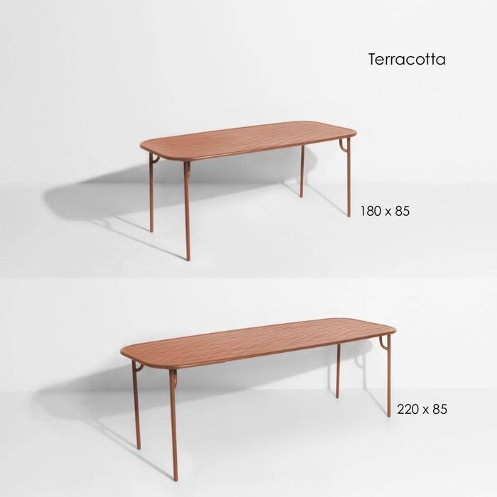 Petite Friture Week-end table L180 of 220 cm - Petite Friture