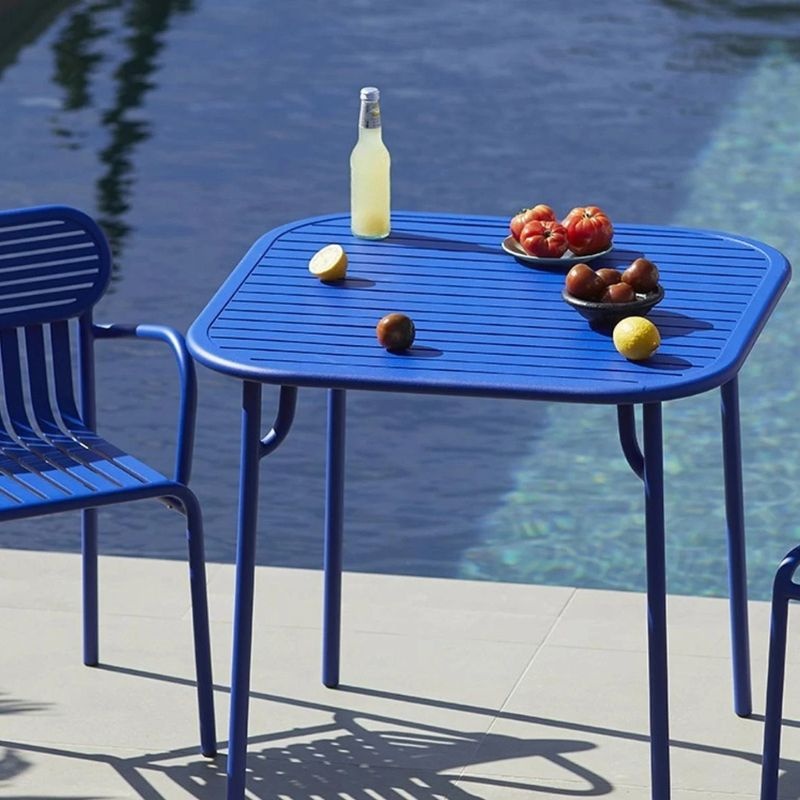 Petite Friture  Week-end square table 85x85 - Petite Friture