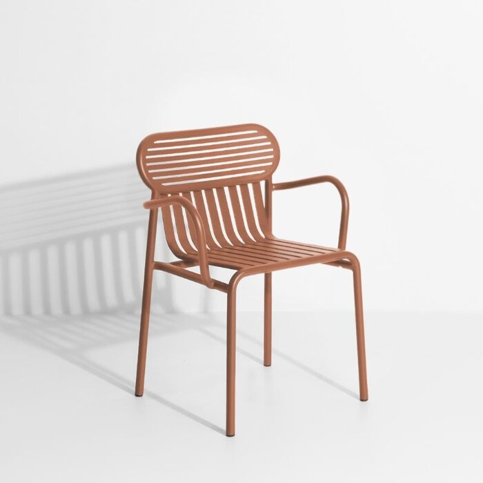 Petite Friture  Week-end garden chair with armrests - Petite Friture
