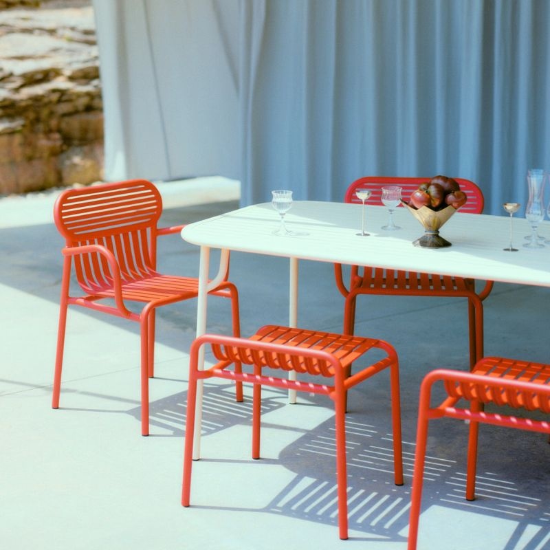 Petite Friture  Week-end garden chair with armrests - Petite Friture