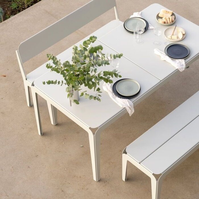 Weltevree Bended set (table de 180 cm + 2 bancs) - Weltevree