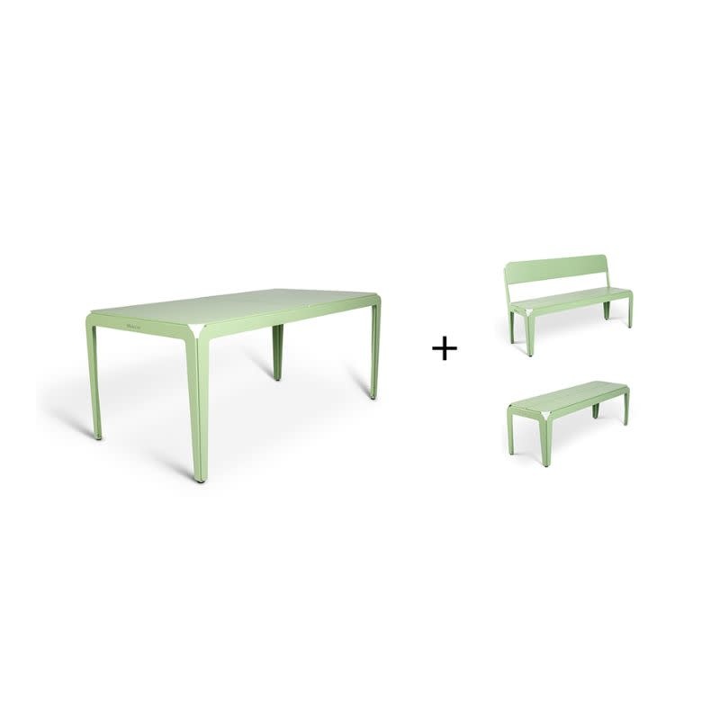 Weltevree Bended set (table de 180 cm + 2 bancs) - Weltevree