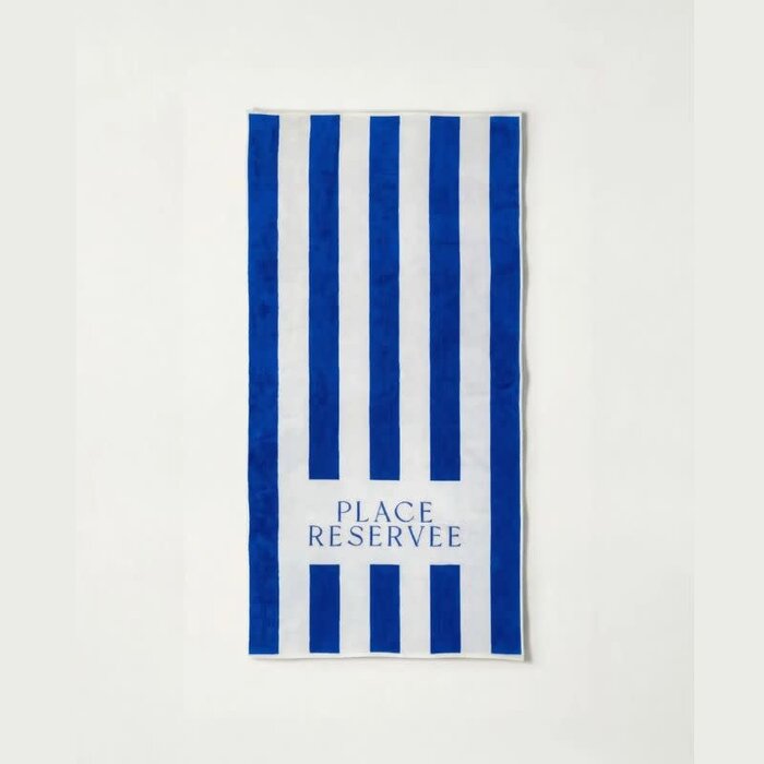 Place Reservee Serviette de plage Classic 100x200 cm - Place Reservee