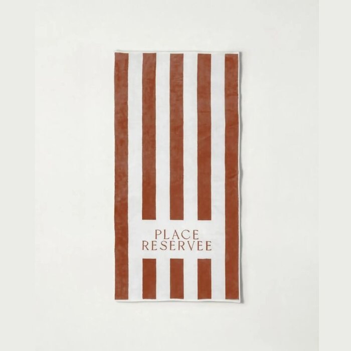 Place Reservee Serviette de plage Classic 100x200 cm - Place Reservee